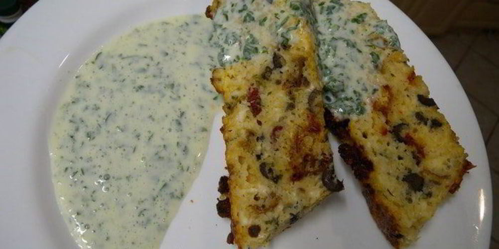 Как приготовить запеканку салат греческий