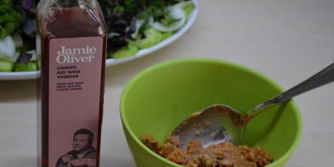 Рецепт грузинского салата с ореховой заправкой