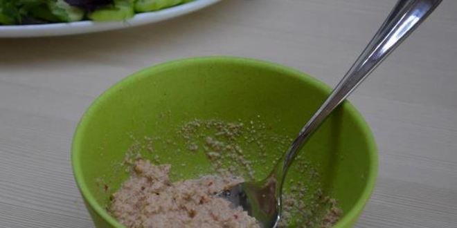 Рецепт грузинского салата с ореховой заправкой