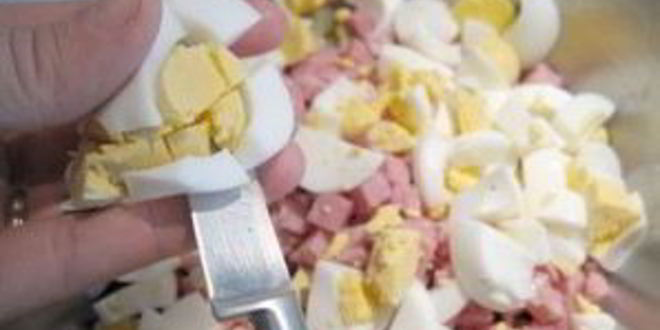 Рецепт интересного картофельного салата