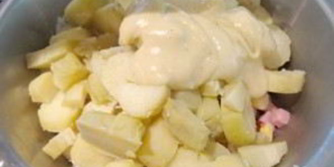 Рецепт интересного картофельного салата