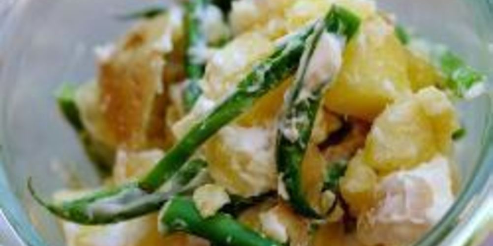 Как приготовить картофельный салат по-деревенски