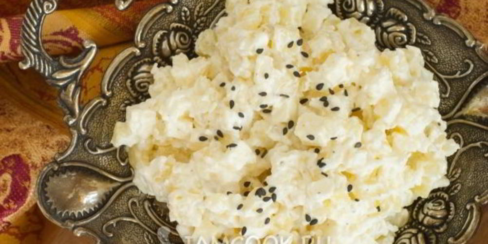 Как приготовить картофельный салат с адыгейским сыром