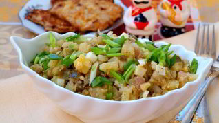 Рецепт Картофельного салата с горчичной заправкой