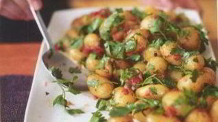 Рецепт Картофельного салата с консервированным перцем