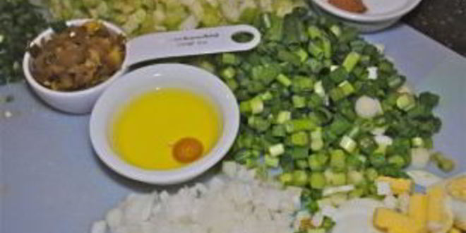 Рецепт картофельного салата с сельдереем