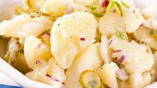 Рецепт Картофельного салата с яблоком