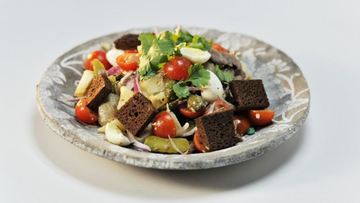 Рецепт Новогоднего картофельного салата с говядиной