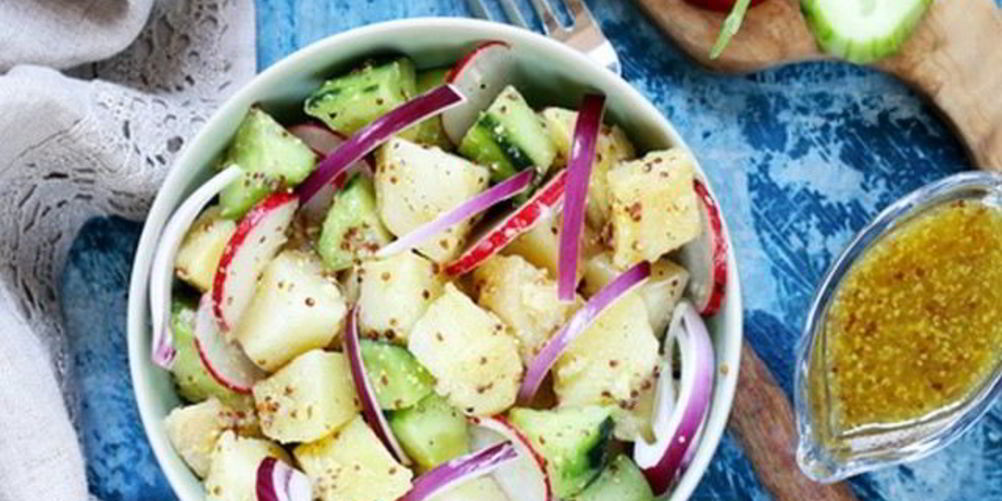 Как приготовить овощной картофельный салат