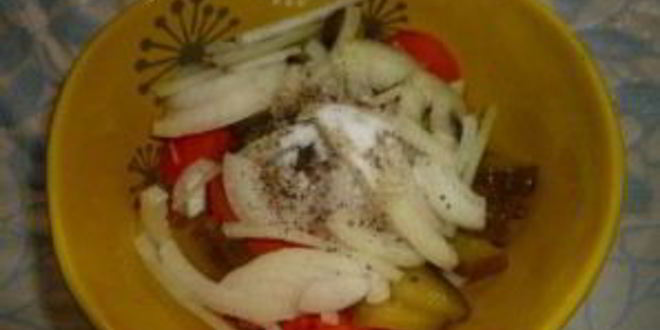 Рецепт салата картофельного с огурцами