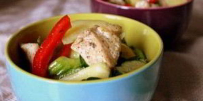 Рецепт салата с картофелем и курицей