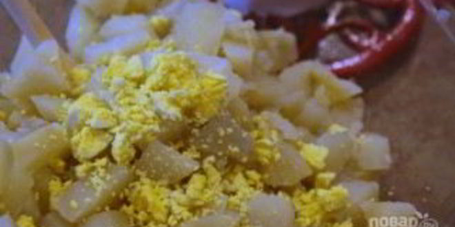 Рецепт салата с картошкой