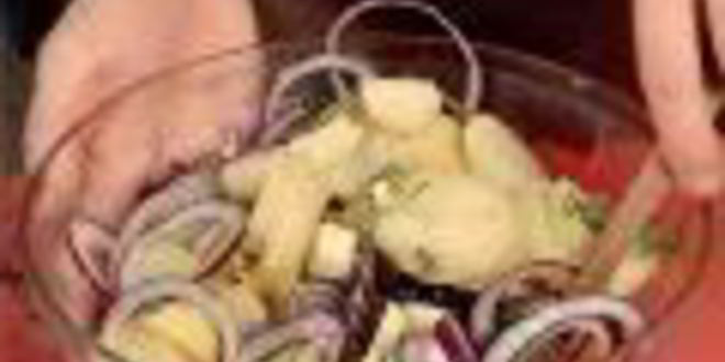 Рецепт шведского картофельного салата