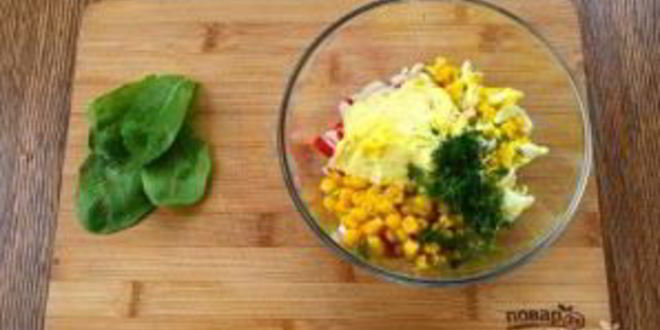 Рецепт новогоднего салата в тарталетках