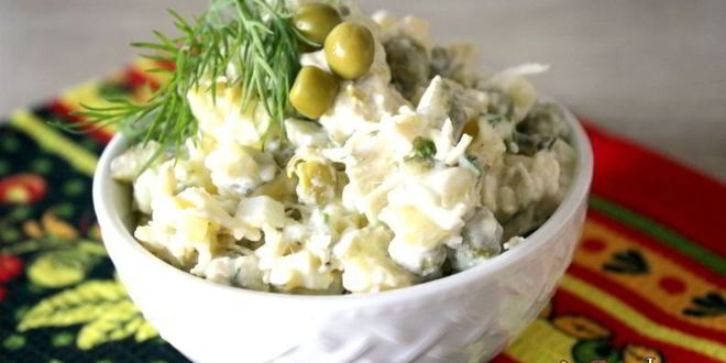 Рецепт оливье по-летнему