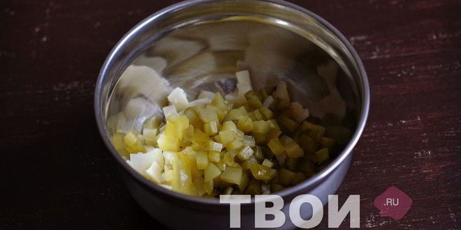 Рецепт оливье с говядиной