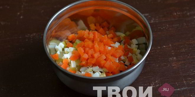 Рецепт оливье с говядиной