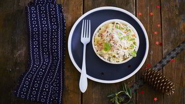 Рецепт Оливье с камчатскими крабами