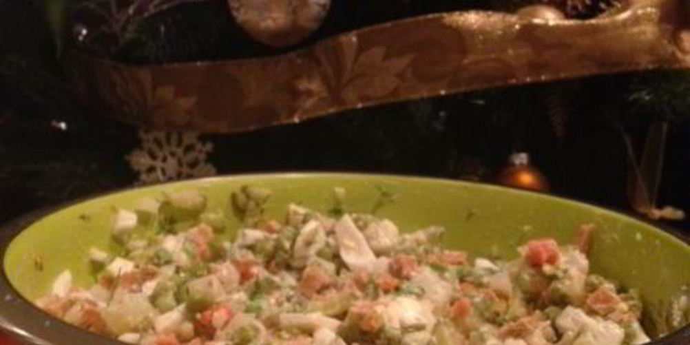 Как приготовить оливье с колбасой