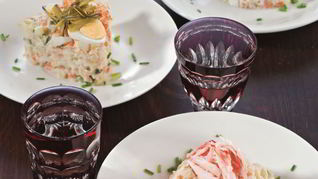 Рецепт Оливье с крабом и антоновским яблоком