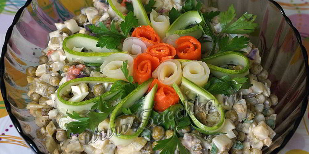 Как приготовить рыбный оливье