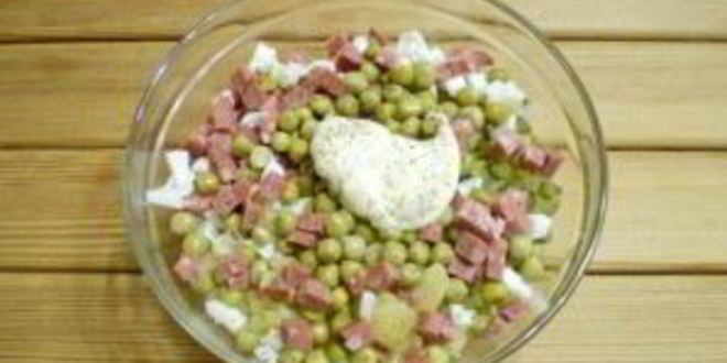 Рецепт салата обезьянка оливье