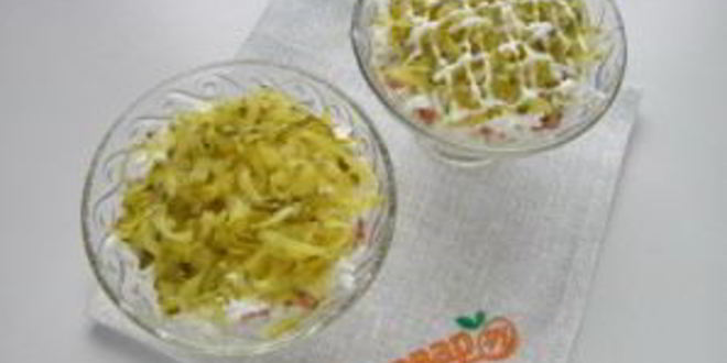 Рецепт салата оливье под шубой