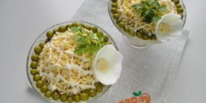 Рецепт салата оливье под шубой