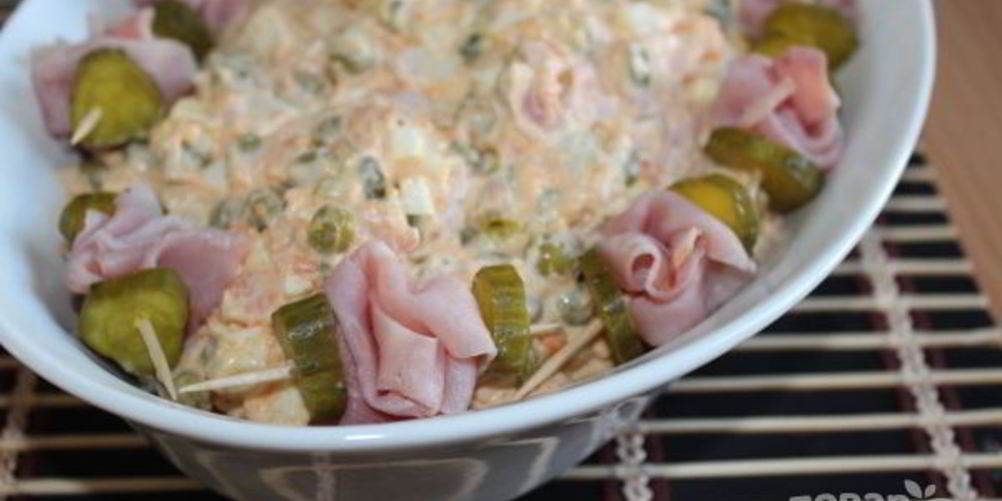 Как приготовить салат оливье русс