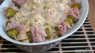Рецепт Салата Оливье Русса