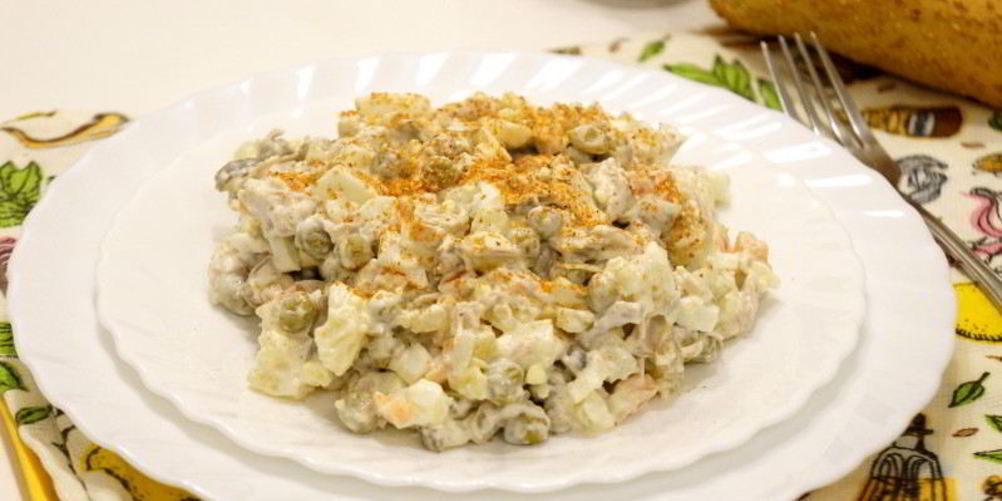 Как приготовить салат оливье с индейкой