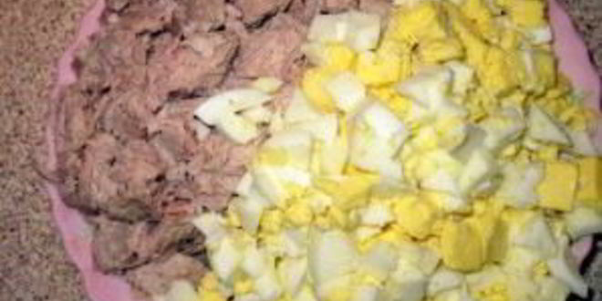 Рецепт салата оливье с кукурузой