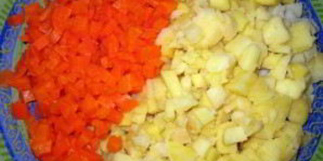 Рецепт салата оливье с кукурузой