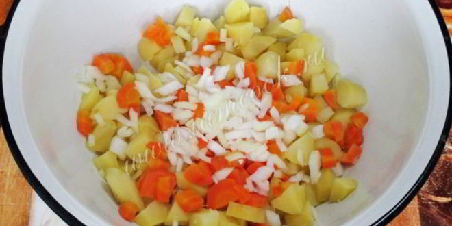 Рецепт салата оливье вегетарианский