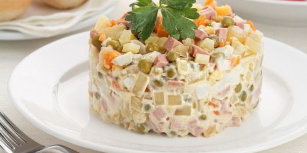 Как приготовить салат оливье