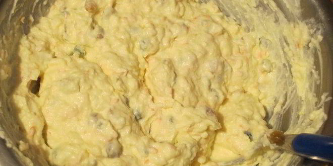 Рецепт сладкого десерта оливье с маскарпоне