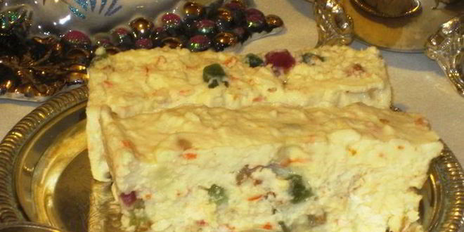 Рецепт сладкого десерта оливье с маскарпоне