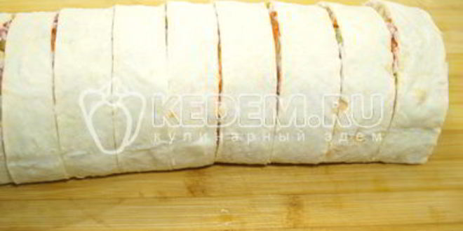 Рецепт закуски оливье-рулет