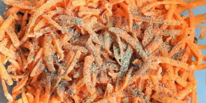 Рецепт овощного салата с баклажанами по-корейски