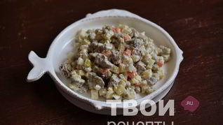 Рецепт салатов с говядиной