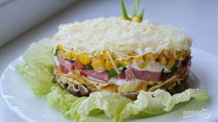 Рецепт Салата из блинов