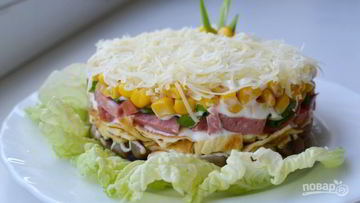 Рецепт Салата из блинов