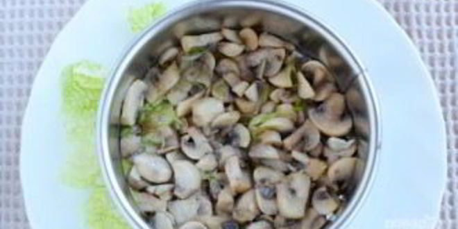 Рецепт салата из блинов