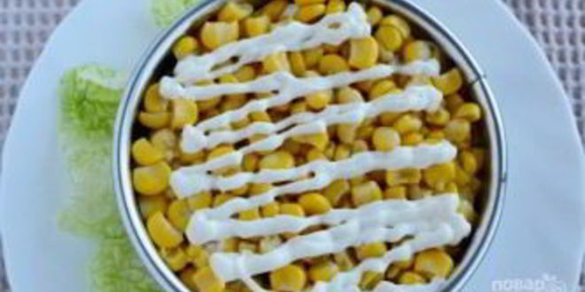 Рецепт салата из блинов