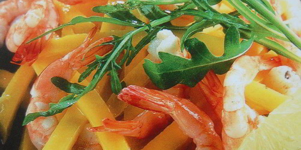 Как приготовить салат из манго с перцем