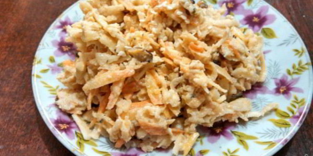 Как приготовить салат из сельдерея с морковью