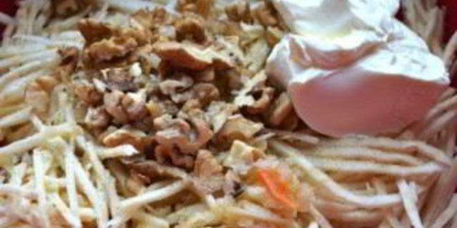 Рецепт салата из сельдерея с морковью