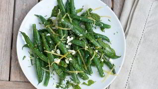 Рецепт Салата из спаржевой фасоли