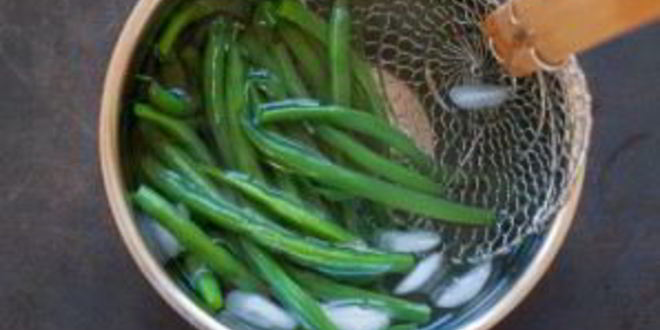 Рецепт салата из спаржевой фасоли