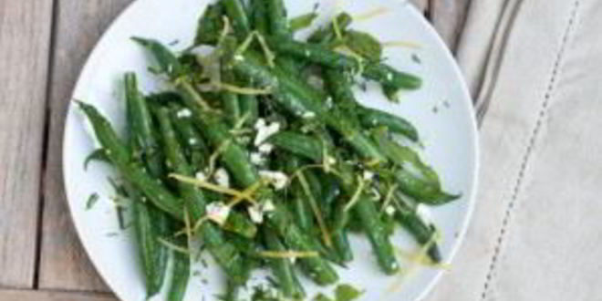 Рецепт салата из спаржевой фасоли